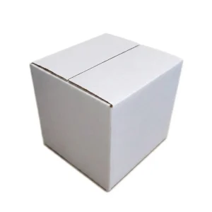 Χαρτοκιβώτιο 15 x 15 x 15 cm 3φυλλο Λευκό - Image 3