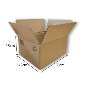 Χαρτοκιβώτιο 30 x 25 x 15 cm 3φυλλο