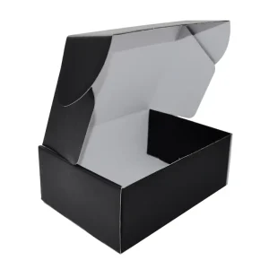 Κουτί Αποστολών Ε-shop 25 x 20 x 10 cm Μαύρο - Image 3