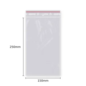 Σακουλάκια Ασφαλείας - Zip - 150mmx250mm