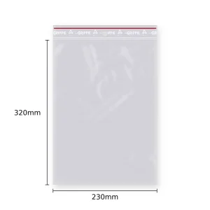 Σακουλάκια Ασφαλείας - Zip - 230mmx320mm