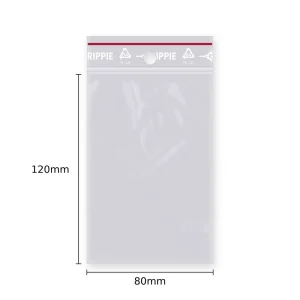 Σακουλάκια Ασφαλείας - Zip - 80mmx120mm